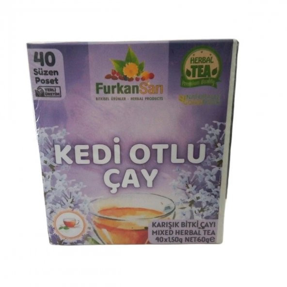 Furkan Sarı Kediotlu Karışık Çay 40lı Süzen Poşet - 2