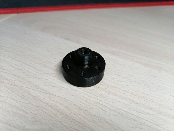 Adaptör Meccano Tekerlek İçin Arduino Motor Plastik Aparat - 1