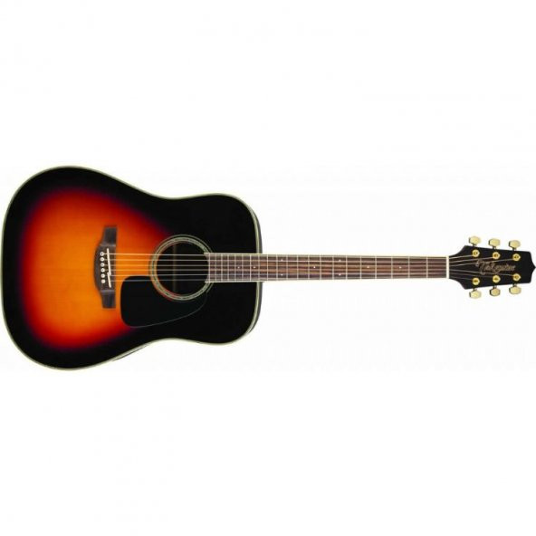 TAKAMINE GD51 BSB Dreadnought Kahverengi Sunburst Akustik Gitar - 2