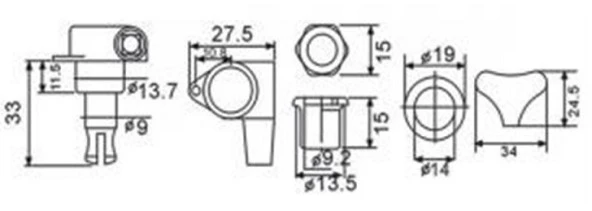 VALENCIA BMH7105BKR4 BAS GİTAR KULAĞI SİYAH, 4 SAĞ, 1/22 TUR CORT, BMH7105BKR4, BAS GİTAR KULAĞI SİYAH, 4 SAĞ, 1/22 TUR - Resim 3