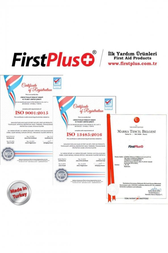 Ev Tipi Ilk Yardım Seti Içerik Paketi Fp 10.101 - 2