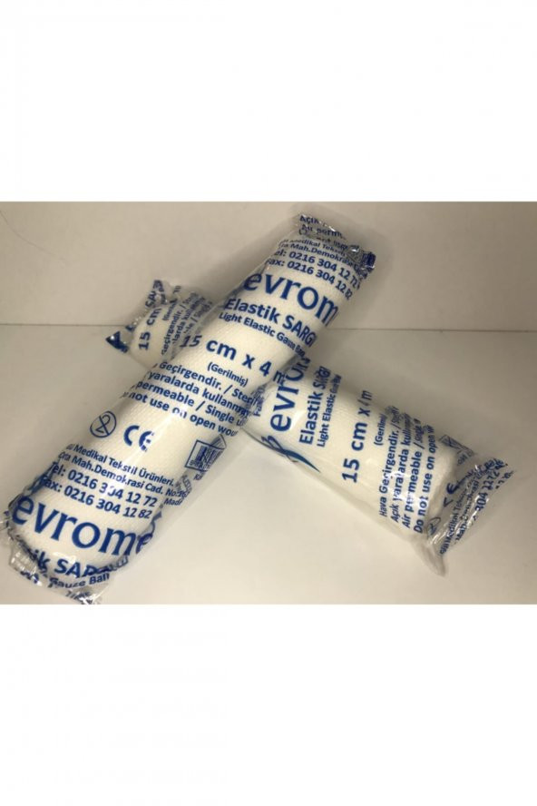 Elastik Sargı Bezi 15cmx4m - 1