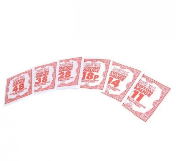 Ernie Ball P02220 11-48 Elektro Gitar Teli - 3