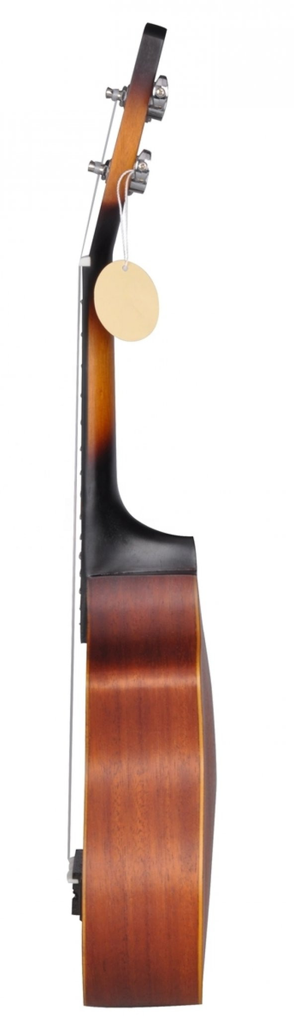 CREMONIA AU07LC-21 UKULELE 21" SOPRANO CREMONIA, AU07LC-21, UKULELE 21" SOPRANO, 15 frets, cutaway body, arched back design, mahogany back and side - 3