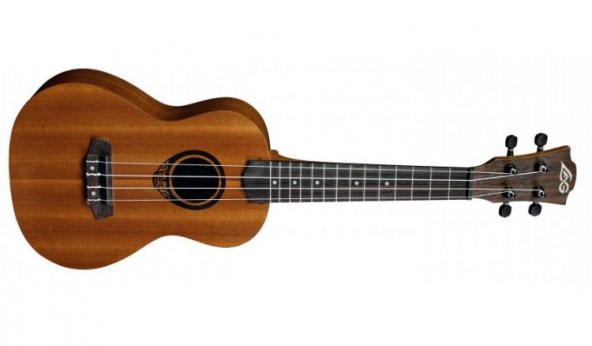 LAG GLU TKU10S Tiki Soprano Natural Ukulele - 2
