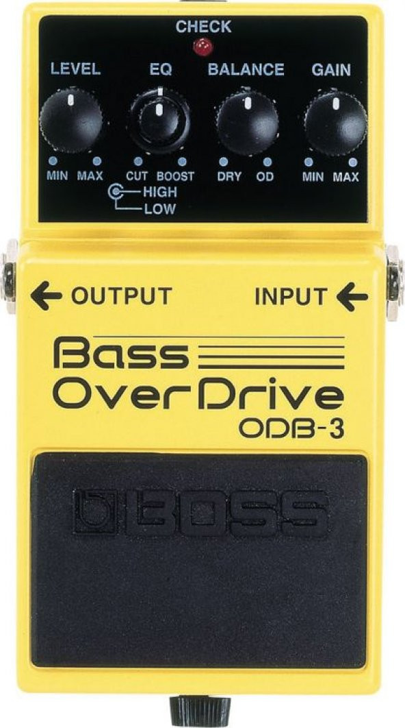 Boss ODB-3 Bas Overdrive Compact Pedal