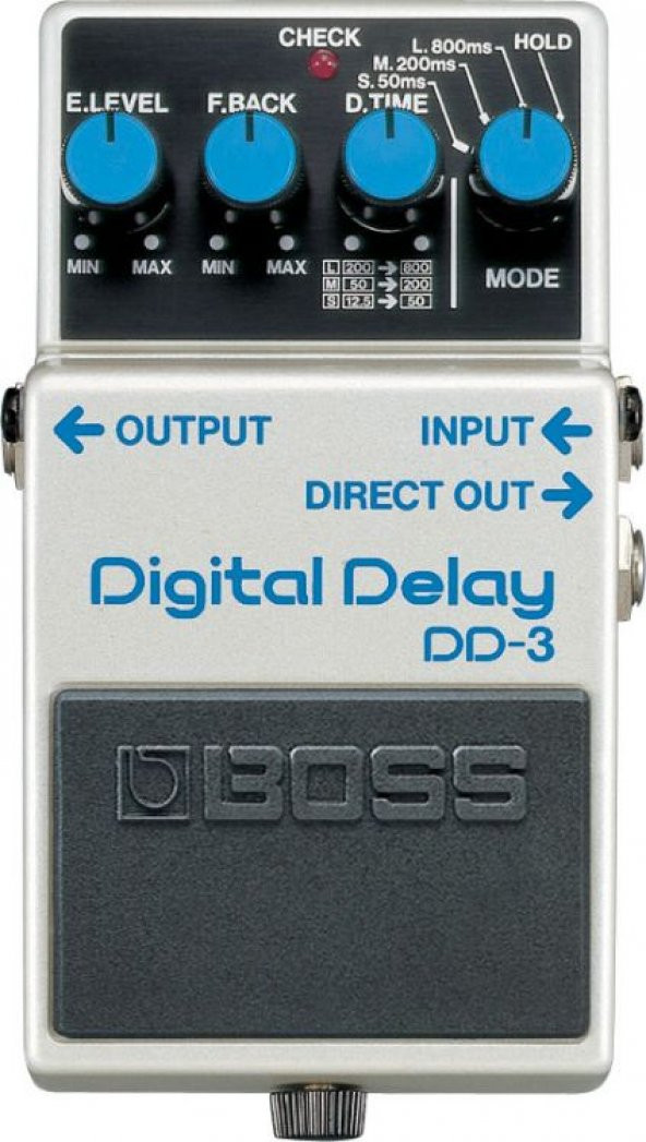 BOSS DD-3T Digital Delay Pedal