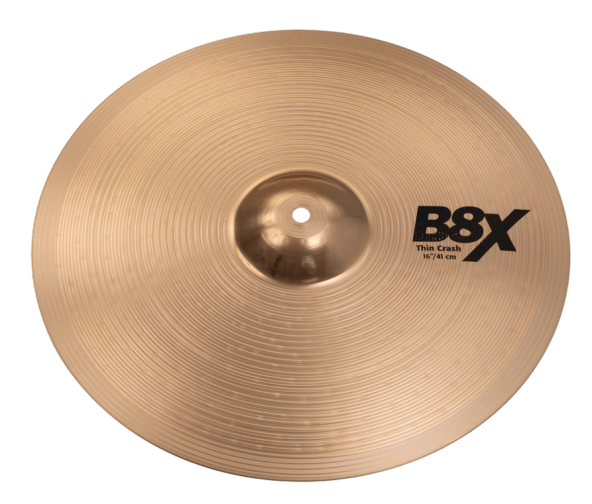 SABIAN 41606X 16" B8X THIN CRASH SABIAN, 41606X, ZİL, 16” B8X Thin Crash 