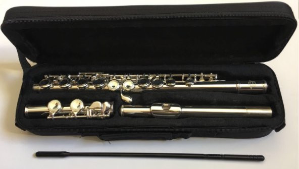 SILVER SFL-190ES Gümüş Kaplama C Flüt (Case Dahil) - 2