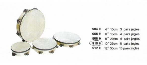 FOCUS FC910H 10" Tamburin Tef