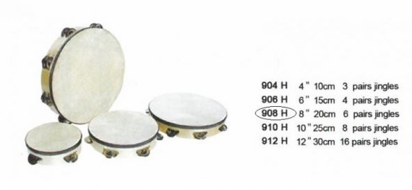 FOCUS FC908H 8" Tamburin Tef