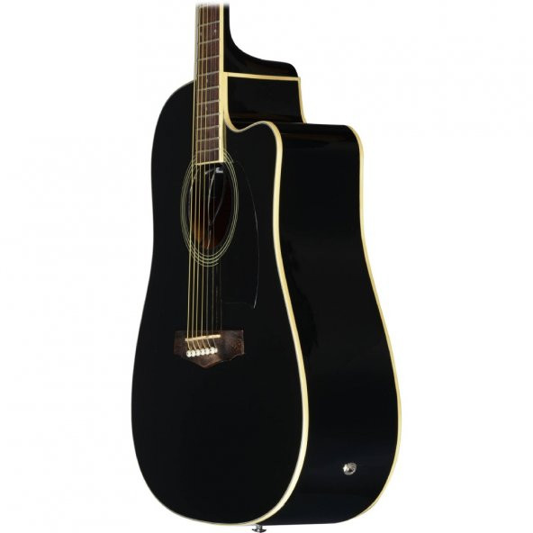 Ibanez PF15ECE-BK Elektro Akustik Gitar - 2