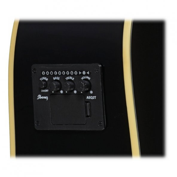 Ibanez PF15ECE-BK Elektro Akustik Gitar - 3