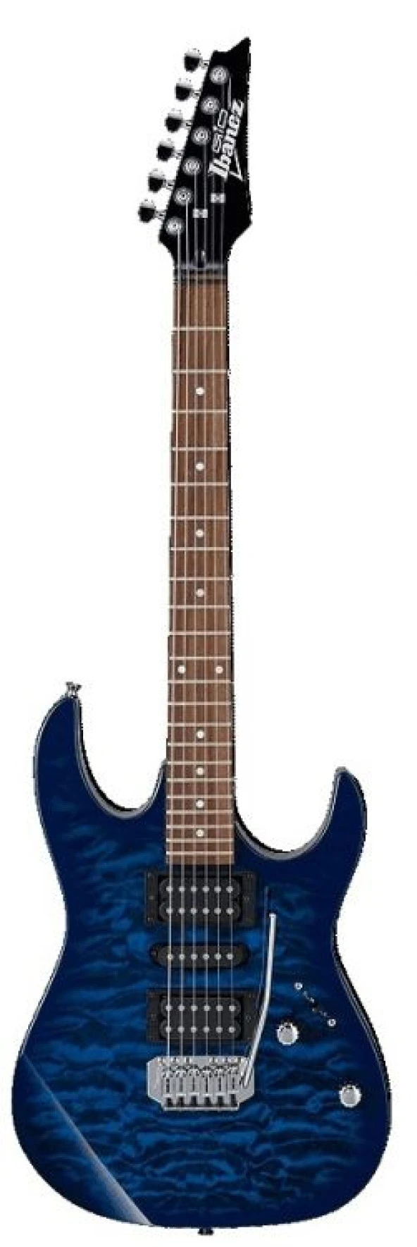 IBANEZ GRX70QA-TBB Transparent Blue Burst Elektro Gitar