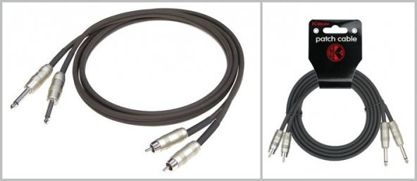 KIRLIN AP-403PR-3M-BK 3 Metre TS-RCA Stereo Ses Kablosu ürün görseli