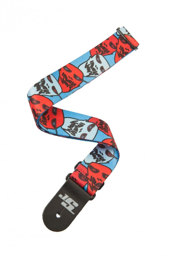 DADDARIO 50JS11 GİTAR ASKISI DOKUMA JOE SATRIANI GHOST DAddario, Ghost50JS11, GİTAR ASKISI, JOE SATRANI GUITAR STRAP, GHOST, Material: Printed Polyester, Strap End Type: Leather end, Width: 2", Length: 35" - 59.5"
 