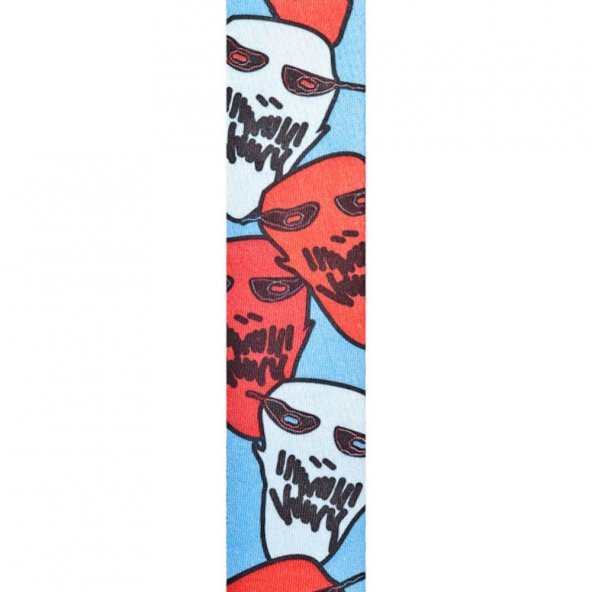 DADDARIO 50JS11 GİTAR ASKISI DOKUMA JOE SATRIANI GHOST DAddario, Ghost50JS11, GİTAR ASKISI, JOE SATRANI GUITAR STRAP, GHOST, Material: Printed Polyester, Strap End Type: Leather end, Width: 2", Length: 35" - 59.5"
  - 2