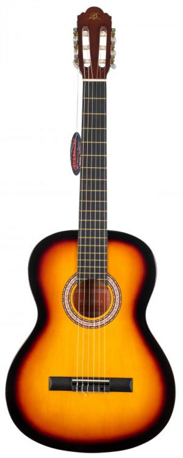 BARCELONA LC 3900 BS Brown Sunburst Klasik Gitar
