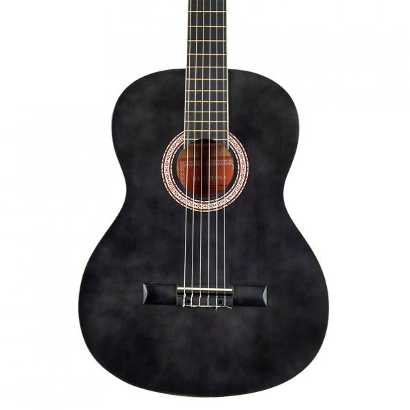 BARCELONA LC 3900 TBK Transparan Siyah Klasik Gitar - 3