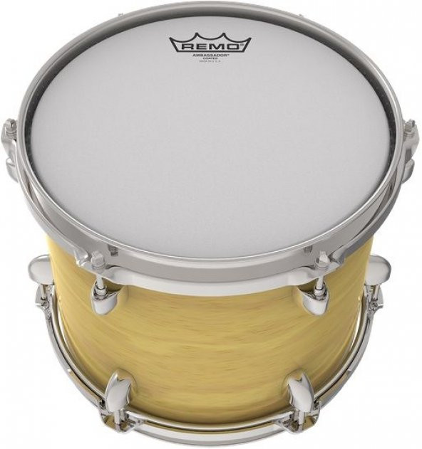 REMO BA-0110-00- Ambassador® Kumlu 10" Davul Derisi - 2