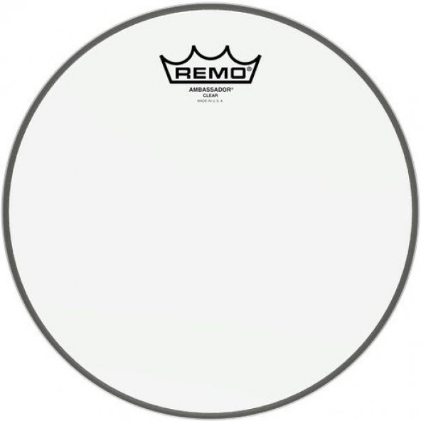 REMO BA-0310-00- Ambassador® Şeffaf 10" Davul Derisi