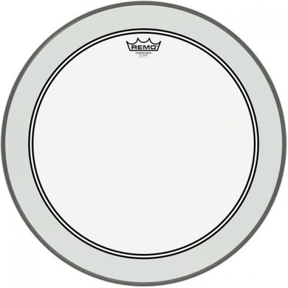 REMO P3-1322-C2- Powerstroke® P3 Şeffaf 22" Bas Davul Derisi ürün görseli