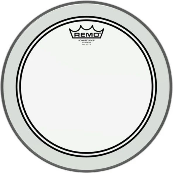 REMO P3-0312-BP- Powerstroke® P3 Şeffaf 12" Davul Derisi
