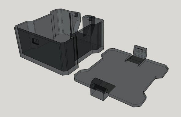 Nano Quad / Estes Proto X Konteyner Plastik Aparat - 3
