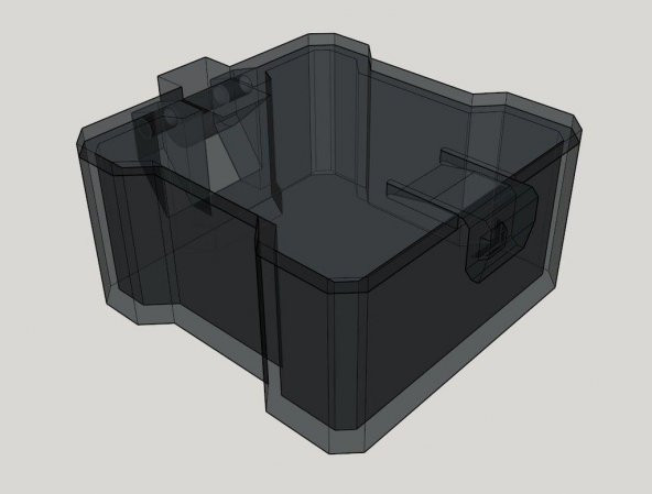 Nano Quad / Estes Proto X Konteyner Plastik Aparat - 4