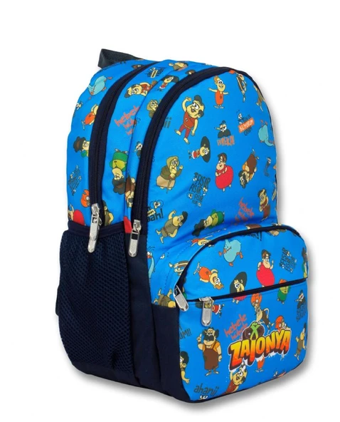 Zatonya Dört Bölmeli İlkokul ve Günlük Sırt Çantası - Erkek Çocuk - Resim 2