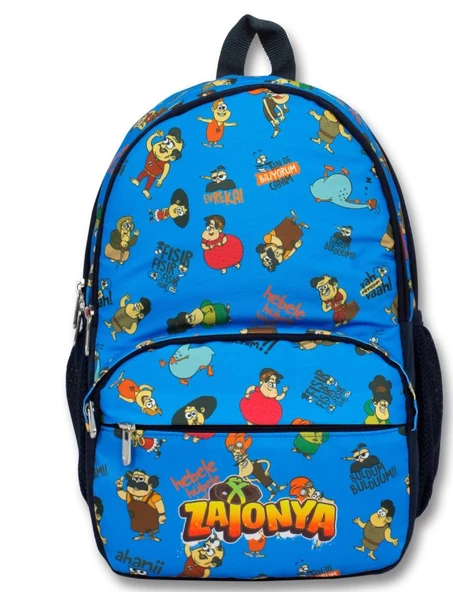 Cennec Zatonya Baskılı İlkokul Çanta ve Beslenme Seti - Erkek Çocuk - Resim 2