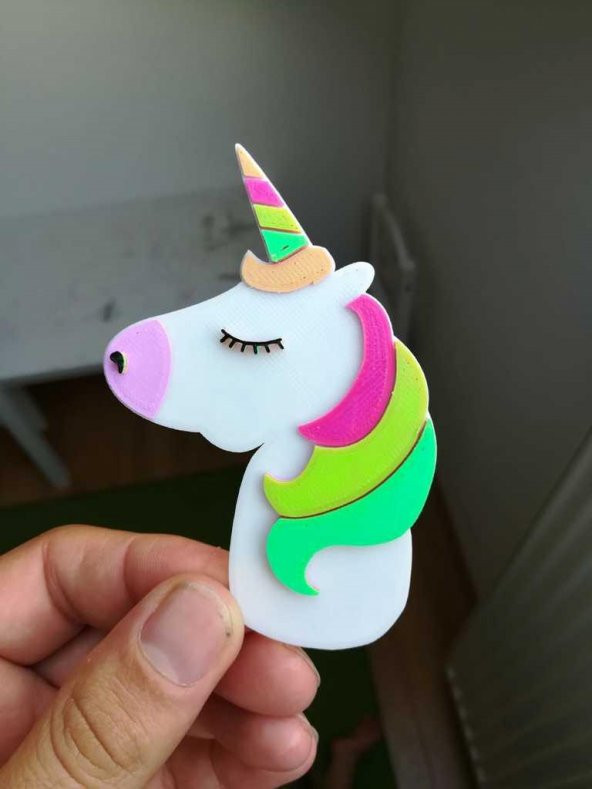 Unicorn - Einhorn - Unicornio Plastik Aparat - 2