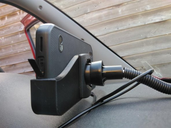 Cat S61 Araba Mobil Montajı (İk Richter / Brodit Üzerinde Uygundur) Plastik Aparat - 2