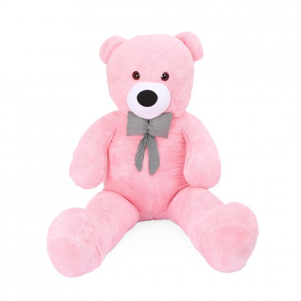 130 cm Dev Ayıcık - Uyku Arkadaşı - Peluş Ayı - Papyonlu Ayıcık - 8