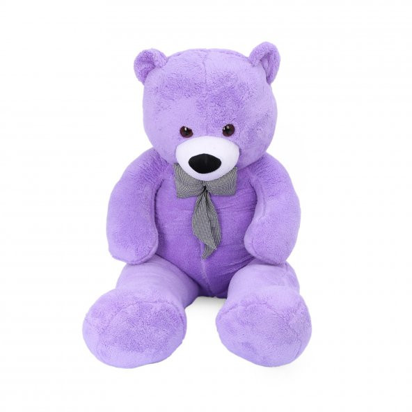 130 cm Dev Ayıcık - Uyku Arkadaşı - Peluş Ayı - Papyonlu Ayıcık - 10