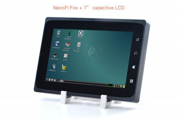 Nanopi 2 Yangın + 7 Kapasitif Lcd, Hepsi Bir Arada Plastik Aparat - 5