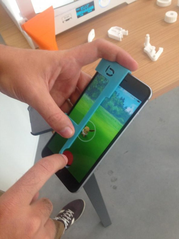 Pokemon Go İçin Hafif Pokeball Hedefleyici (Iphone 6Plus) Plastik Aparat