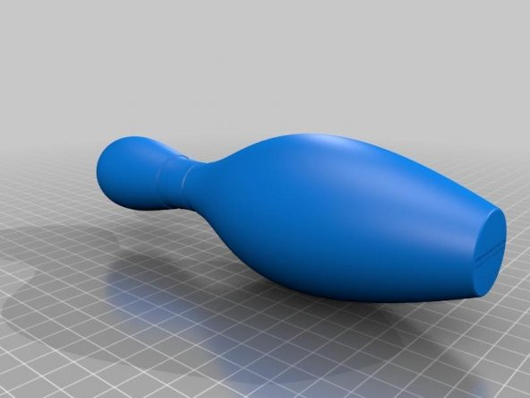 Ölçekli Proper Bowling Pin Plastik Aparat - 2