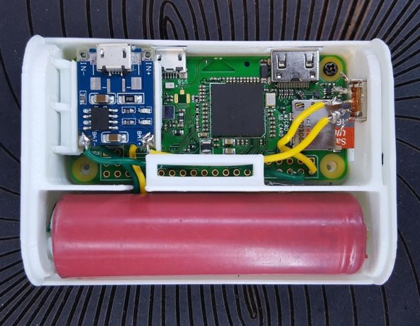 Raspberry Pi Zero Node Plastik Aparat - 1