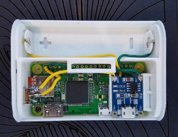 Raspberry Pi Zero Node Plastik Aparat - 5