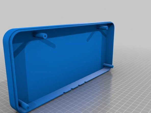 Raspberry Pi Snes 7 İnç Ekran Kutu Kılıf Plastik Aparat - 2