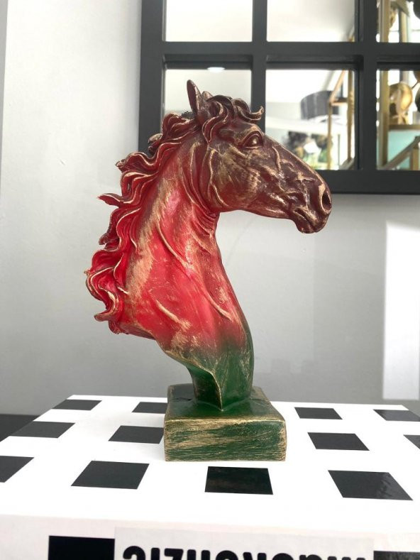 Dekoratif At Heykel Biblo - 10