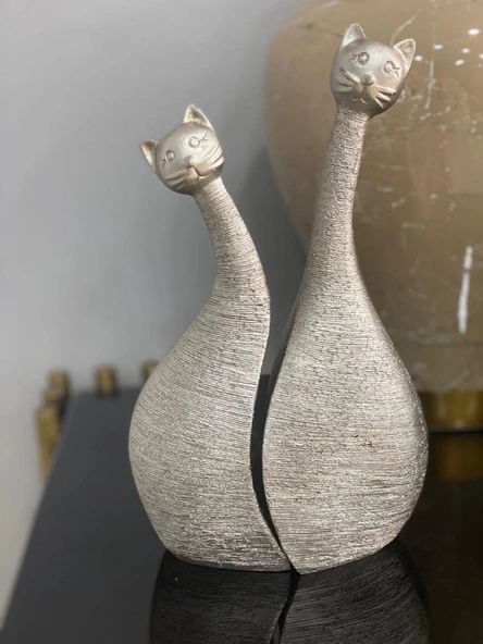 İkili Kedi Biblo - 3