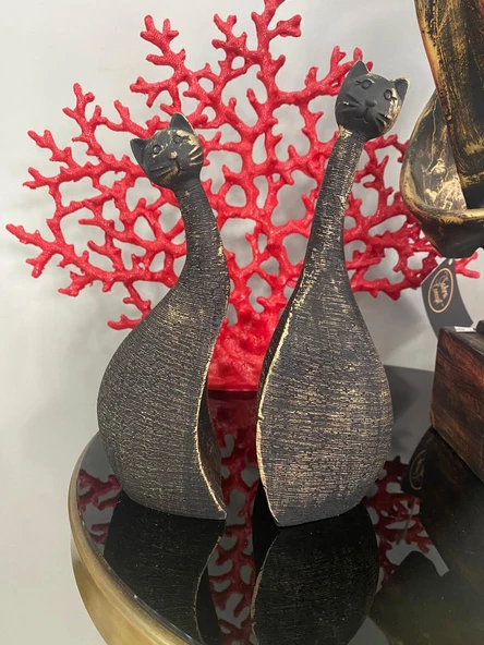 İkili Kedi Biblo - 6