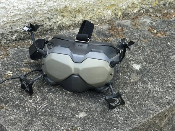 Dji Fpv Sistemi Ön Plaka - Kendi Özel Tasarımlar İçin Plastik Aparat