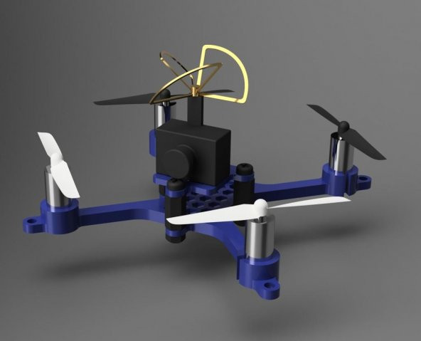 Airwave - Mikro Fpv Micro Scisky, 820 Motor Ve Fx797T İçin Quadcopter Çerçeve Plastik Aparat