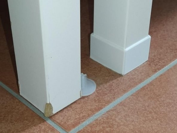 Ikea Hemnes Ayakkabı Dolabı Ayağı - Dikdörtgen Tasarım Plastik Aparat - 2