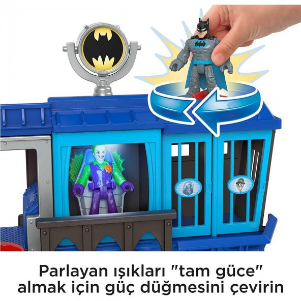 Imaginext DC Super Friends Batman , Joker ve Gotham Hapishanesi Oyun Seti imaginext Batman ve Joker - 3
