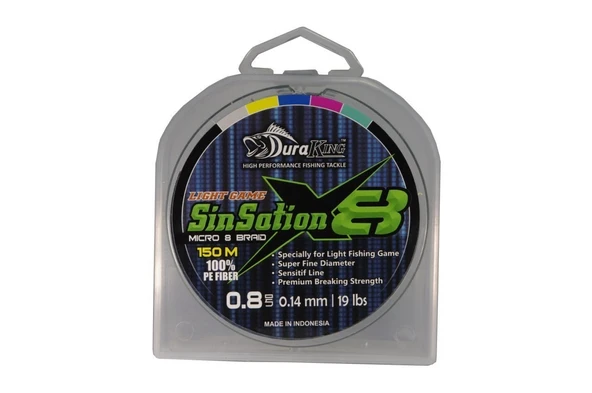 DURAKİNG SİNSATİON 8X 150MT İP MİSİNA MG YOSUN YEŞİL