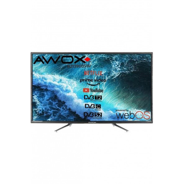 AWOX B213900SW 39'' 99 Ekran Uydu Alıcılı HD Ready WebOS Smart LED TV
